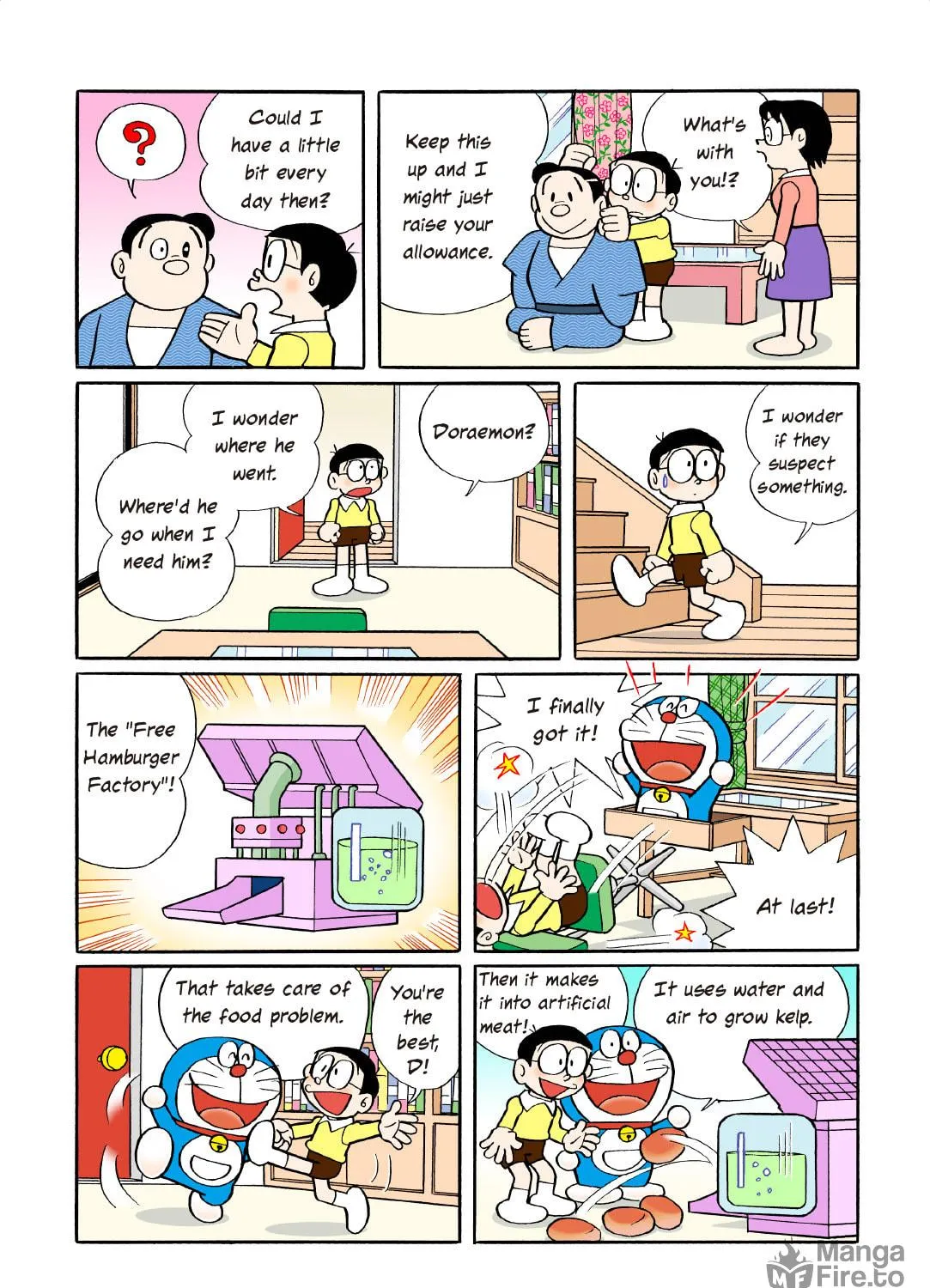 Read Doraemon Kindle Edition (Colored) chapter 408 image 18 on Lezhin