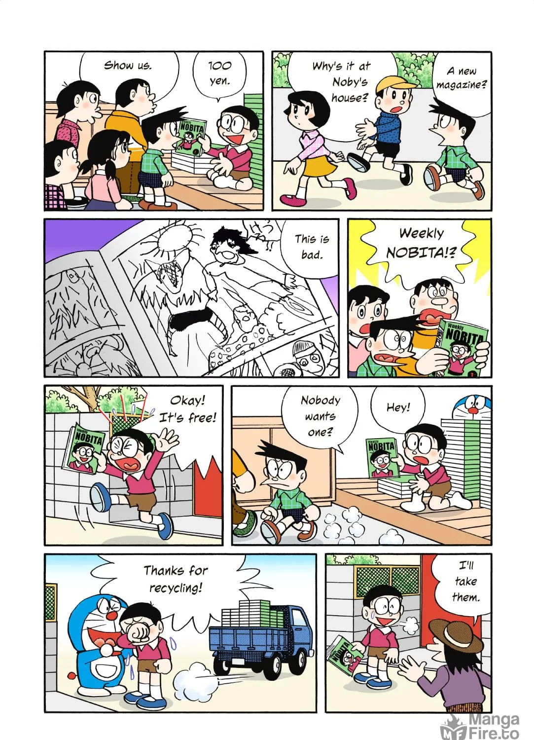 Read Doraemon Kindle Edition (Colored) chapter 43 image 8 on Lezhin