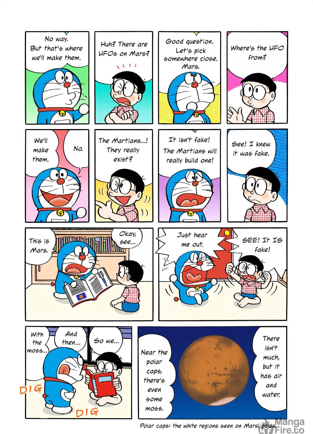 Read Doraemon Kindle Edition (Colored) chapter 44 image 8 on Lezhin