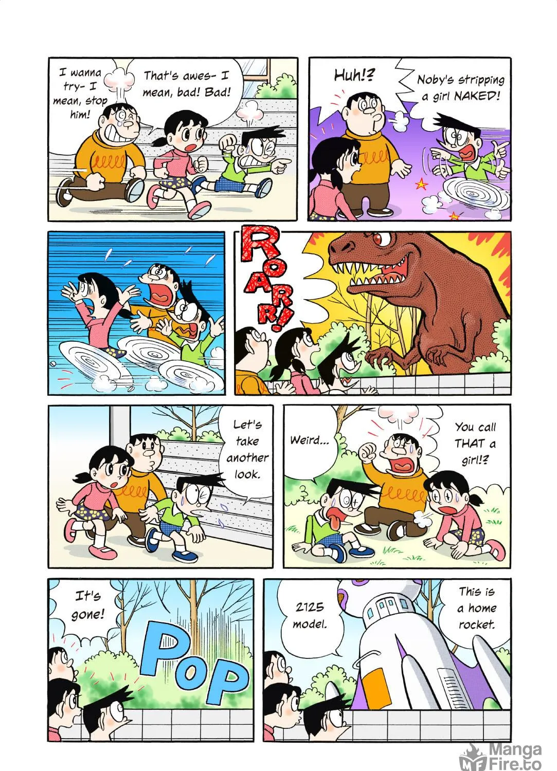 Read Doraemon Kindle Edition (Colored) chapter 46 image 8 on Lezhin
