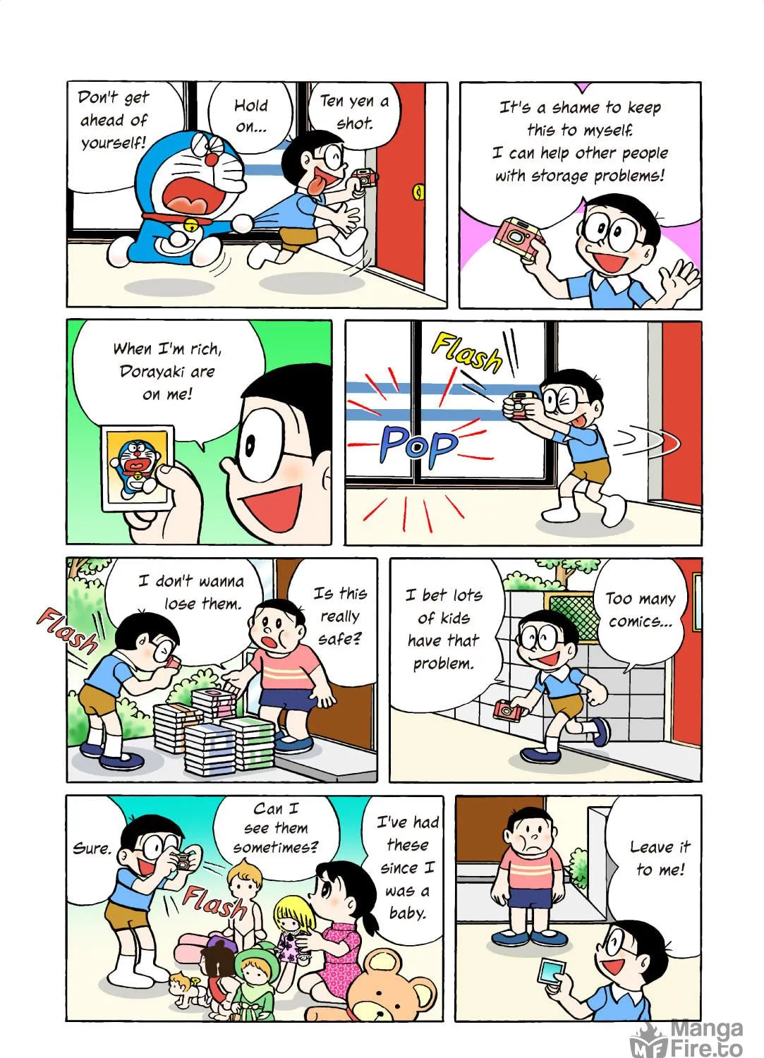 Read Doraemon Kindle Edition (Colored) chapter 50 image 8 on Lezhin