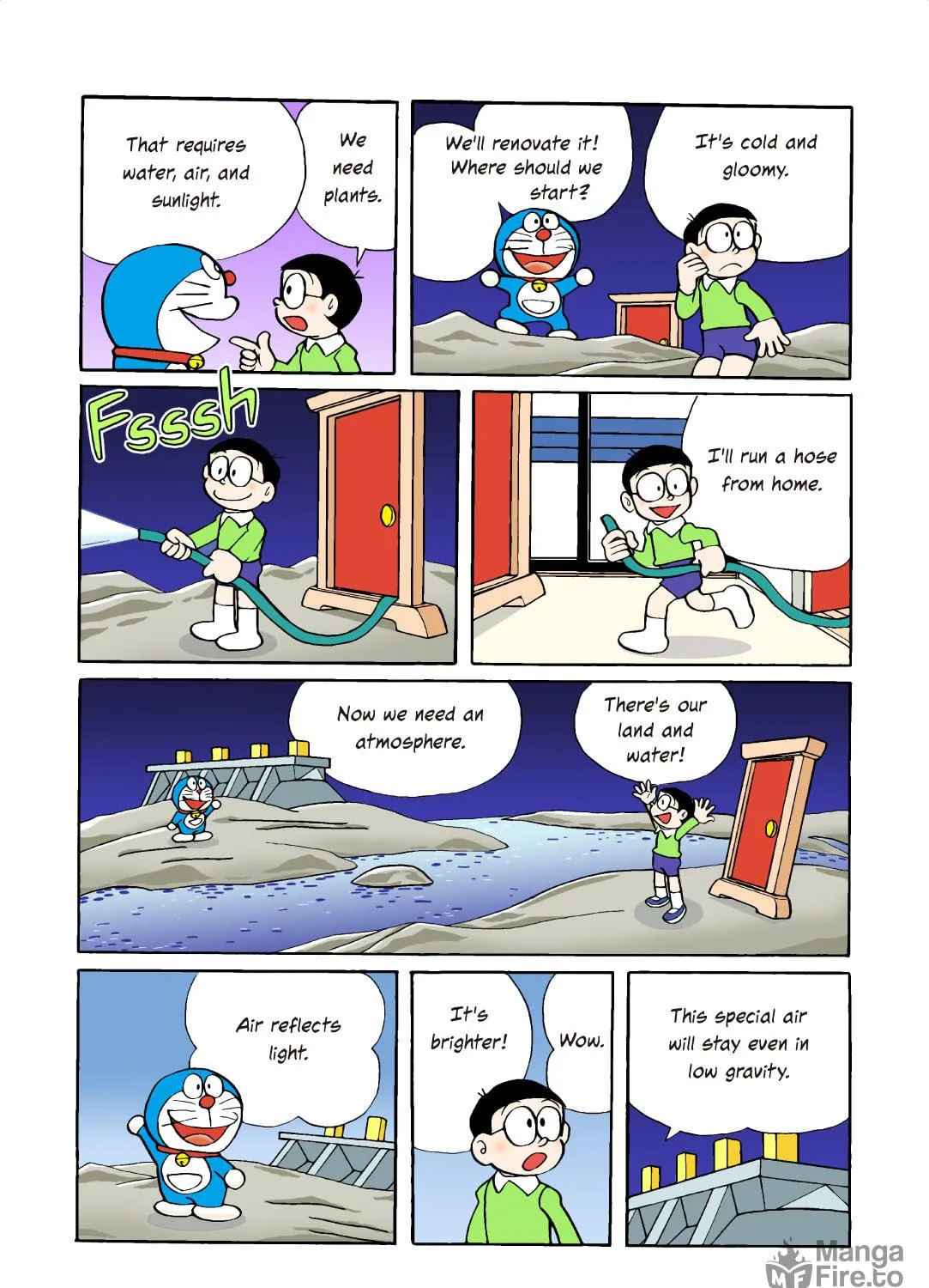 Read Doraemon Kindle Edition (Colored) chapter 54 image 8 on Lezhin
