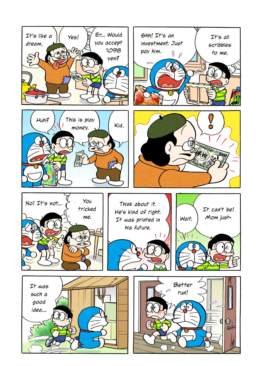 Read Doraemon Kindle Edition (Colored) chapter 55 image 12 on Lezhin