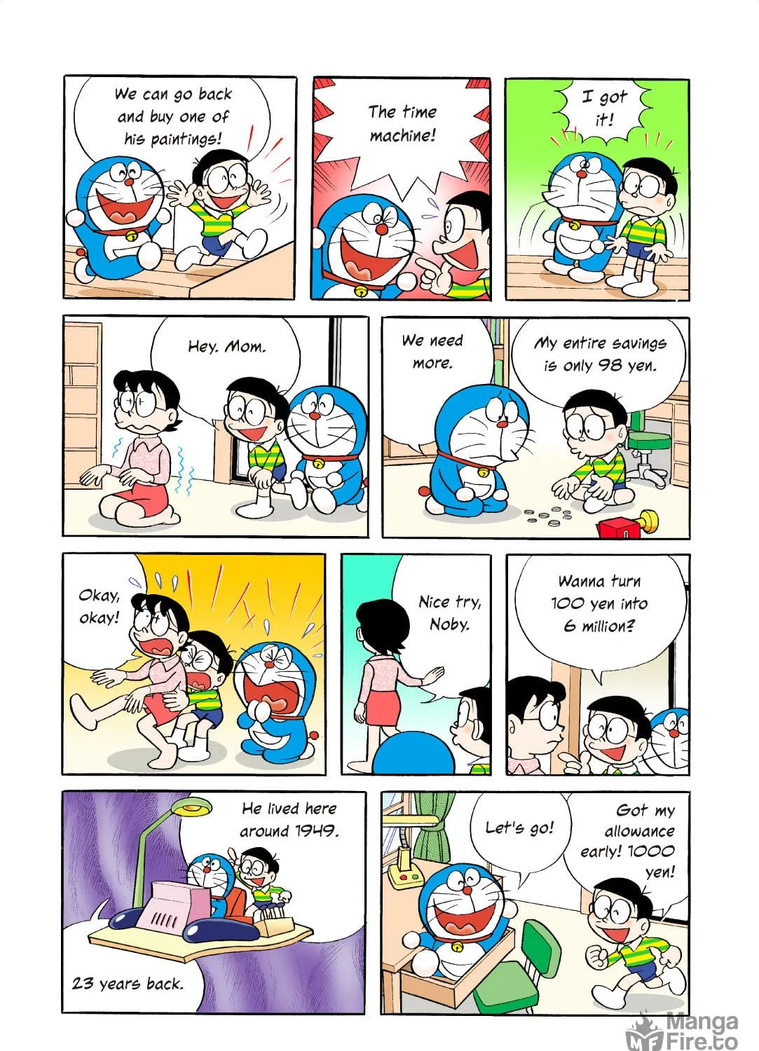 Read Doraemon Kindle Edition (Colored) chapter 55 image 4 on Lezhin
