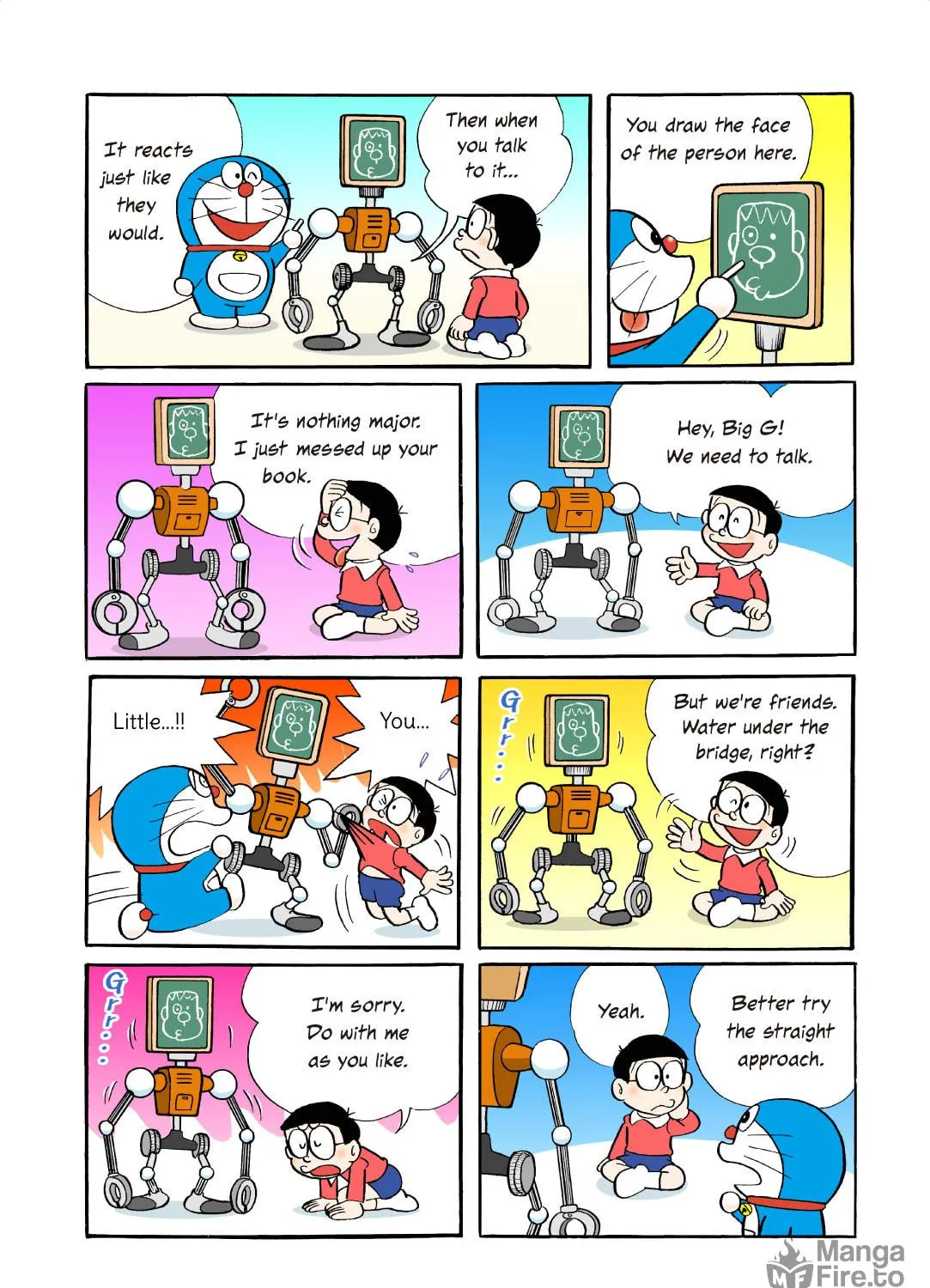 Read Doraemon Kindle Edition (Colored) chapter 60 image 4 on Lezhin
