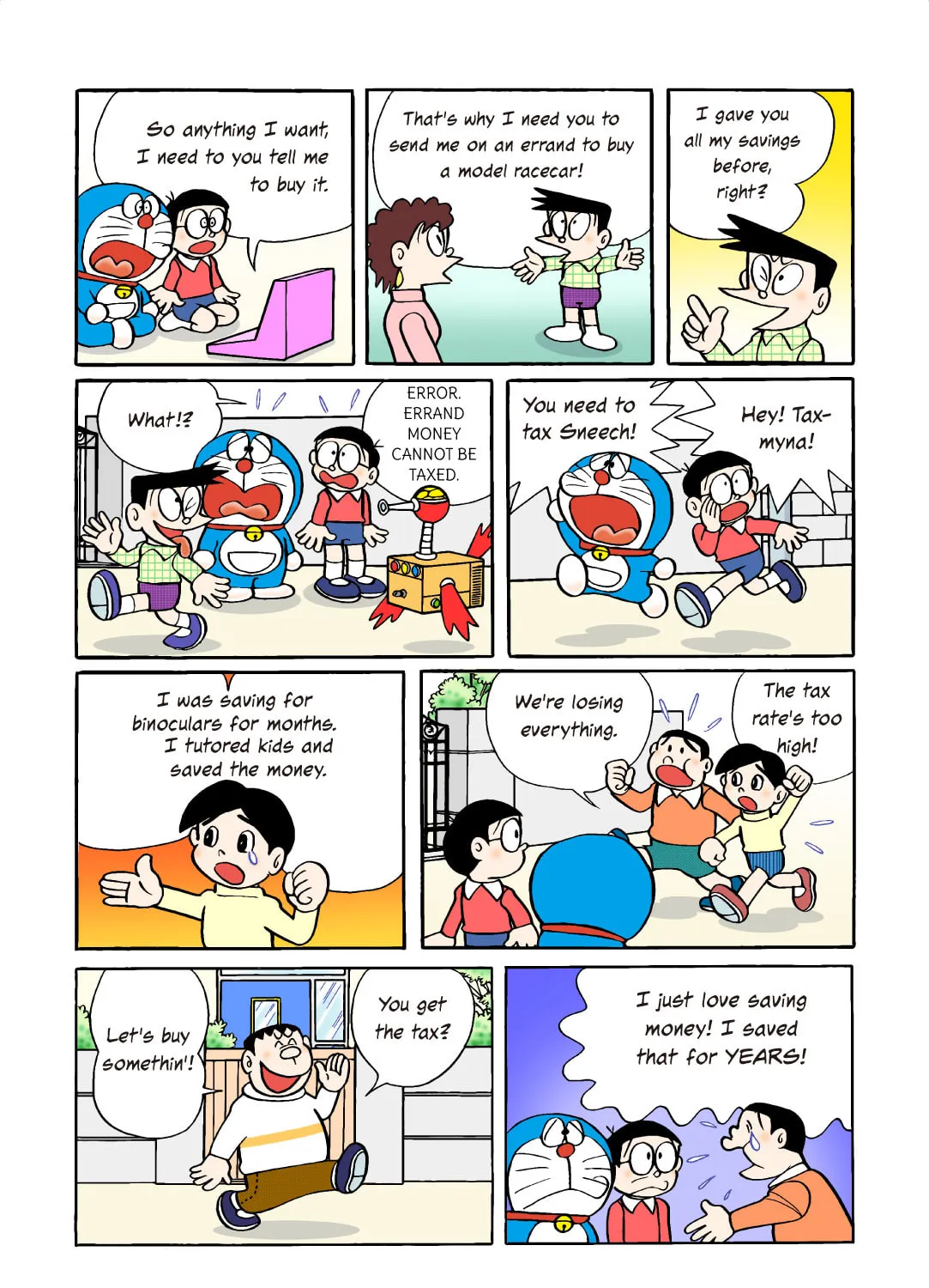 Read Doraemon Kindle Edition (Colored) chapter 64 image 14 on Lezhin