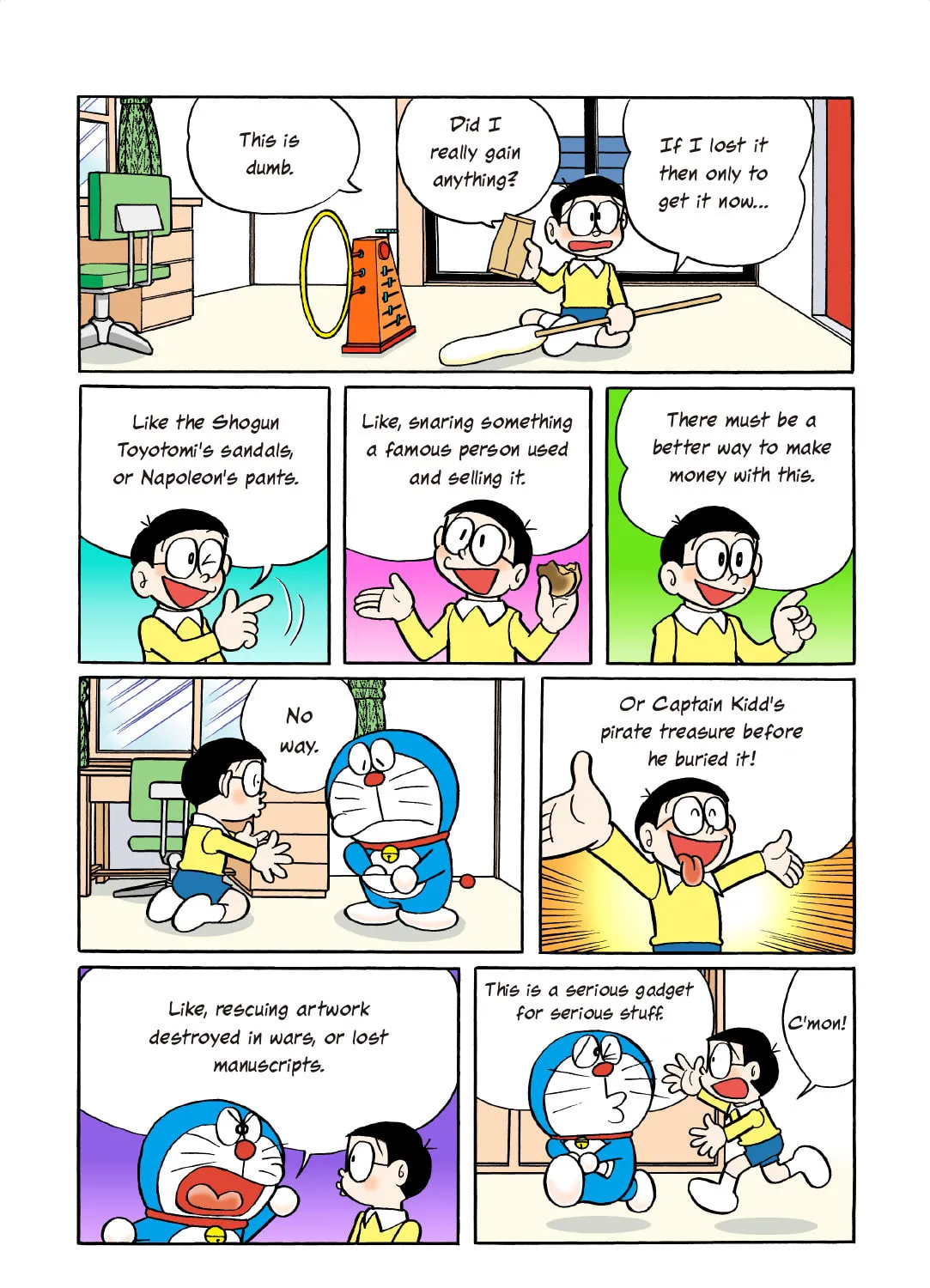 Read Doraemon Kindle Edition (Colored) chapter 81 image 12 on Lezhin