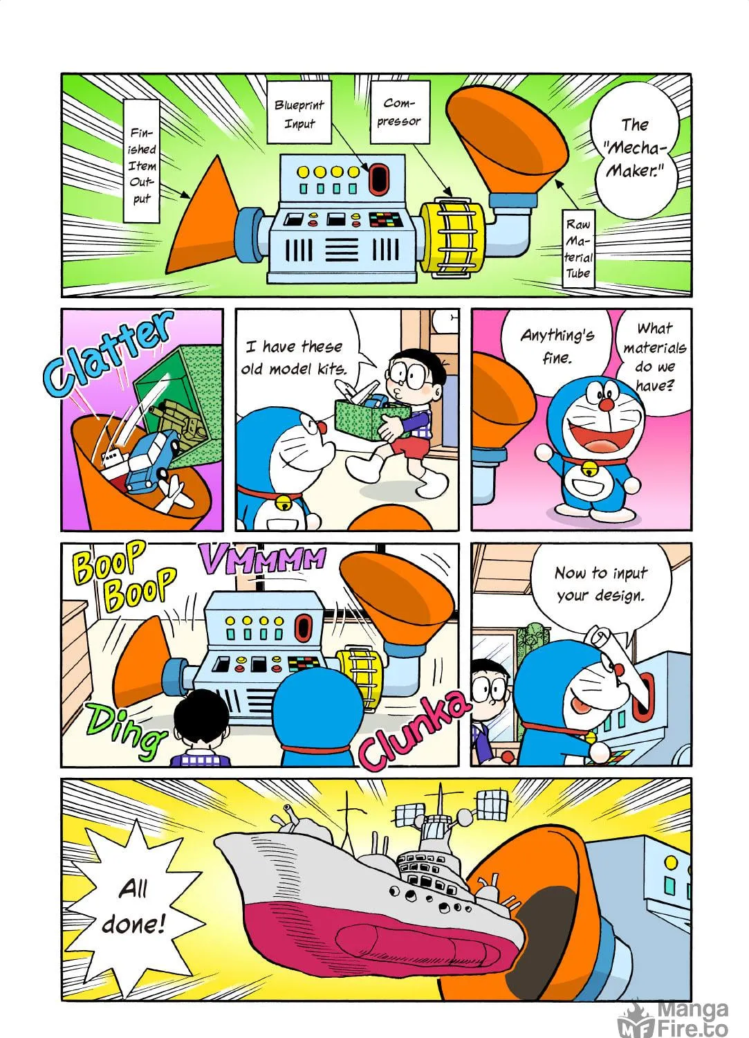 Read Doraemon Kindle Edition (Colored) chapter 83 image 4 on Lezhin