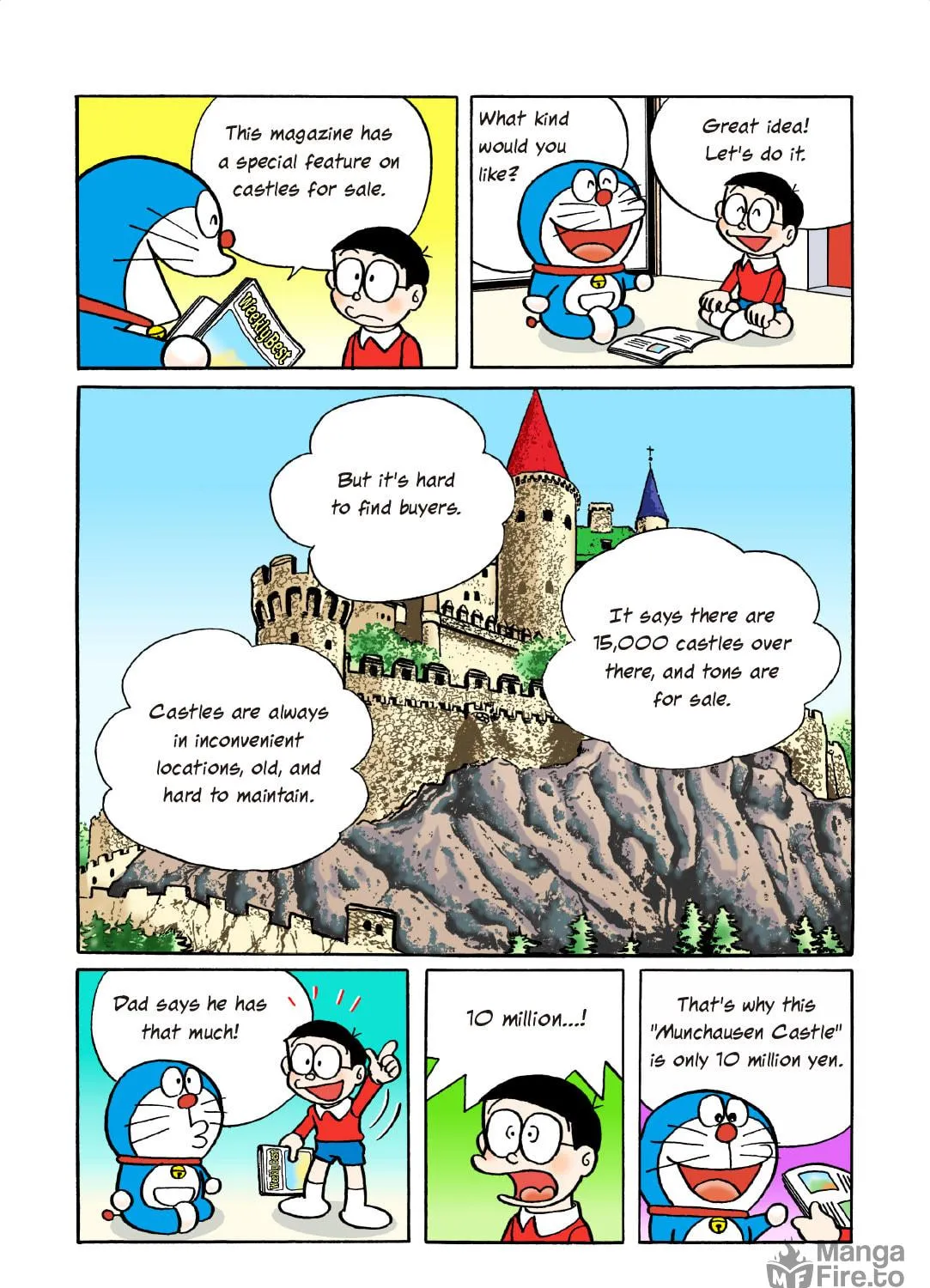 Read Doraemon Kindle Edition (Colored) chapter 87 image 4 on Lezhin