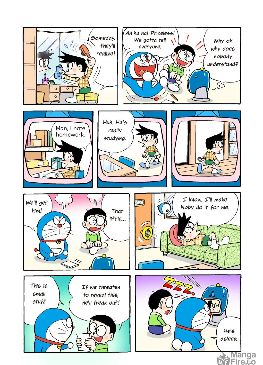 Read Doraemon Kindle Edition (Colored) chapter 95 image 18 on Lezhin