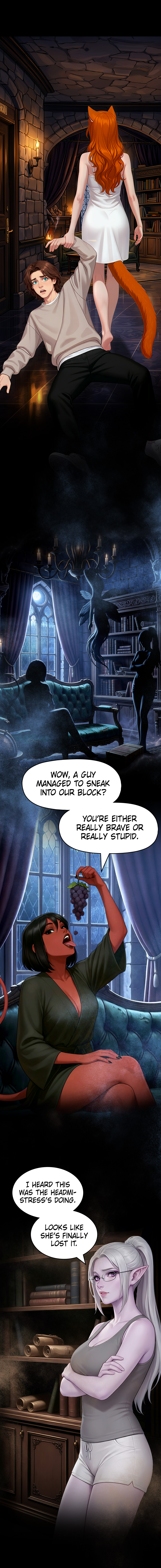 Read Dorm Rules chapter 2 image 6 on Lezhin