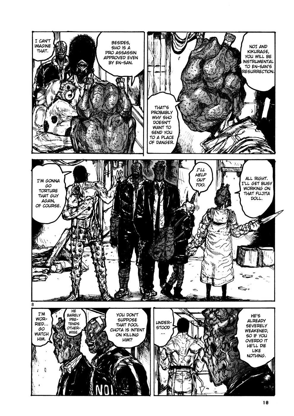 Read Dorohedoro chapter 102 image 15 on Lezhin