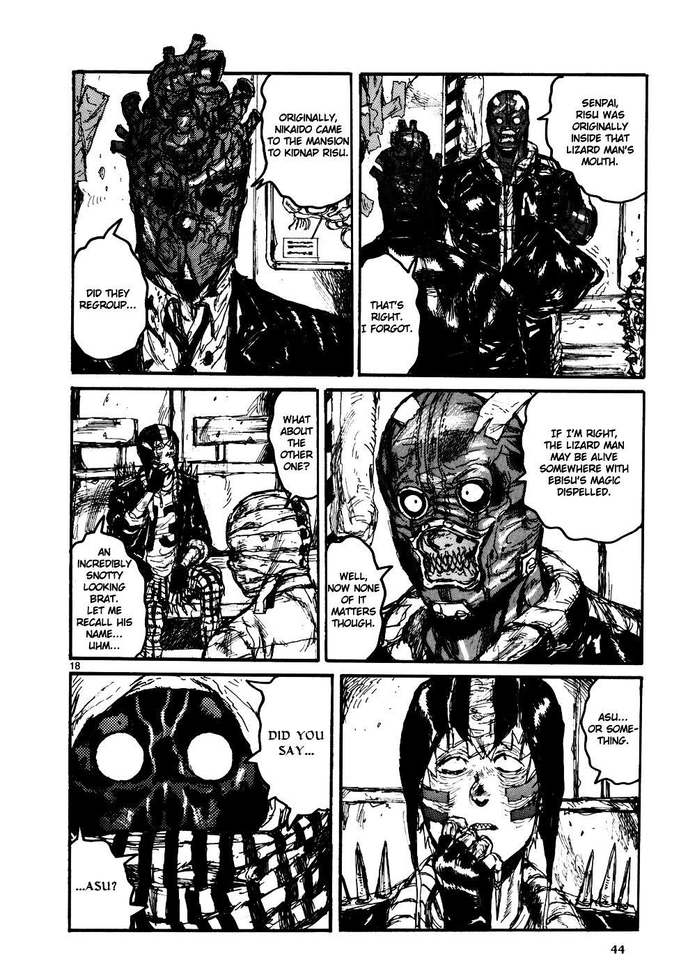 Read Dorohedoro chapter 103 image 16 on Lezhin