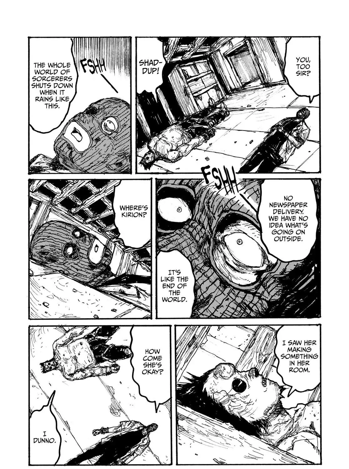 Read Dorohedoro chapter 109.7 image 8 on Lezhin