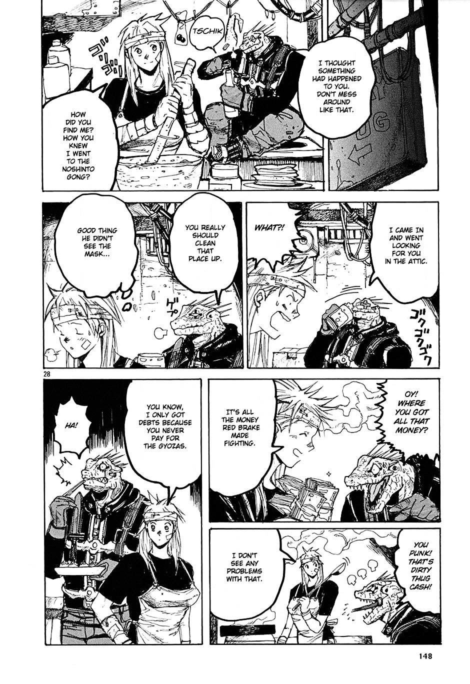 Read Dorohedoro chapter 11 image 28 on Lezhin