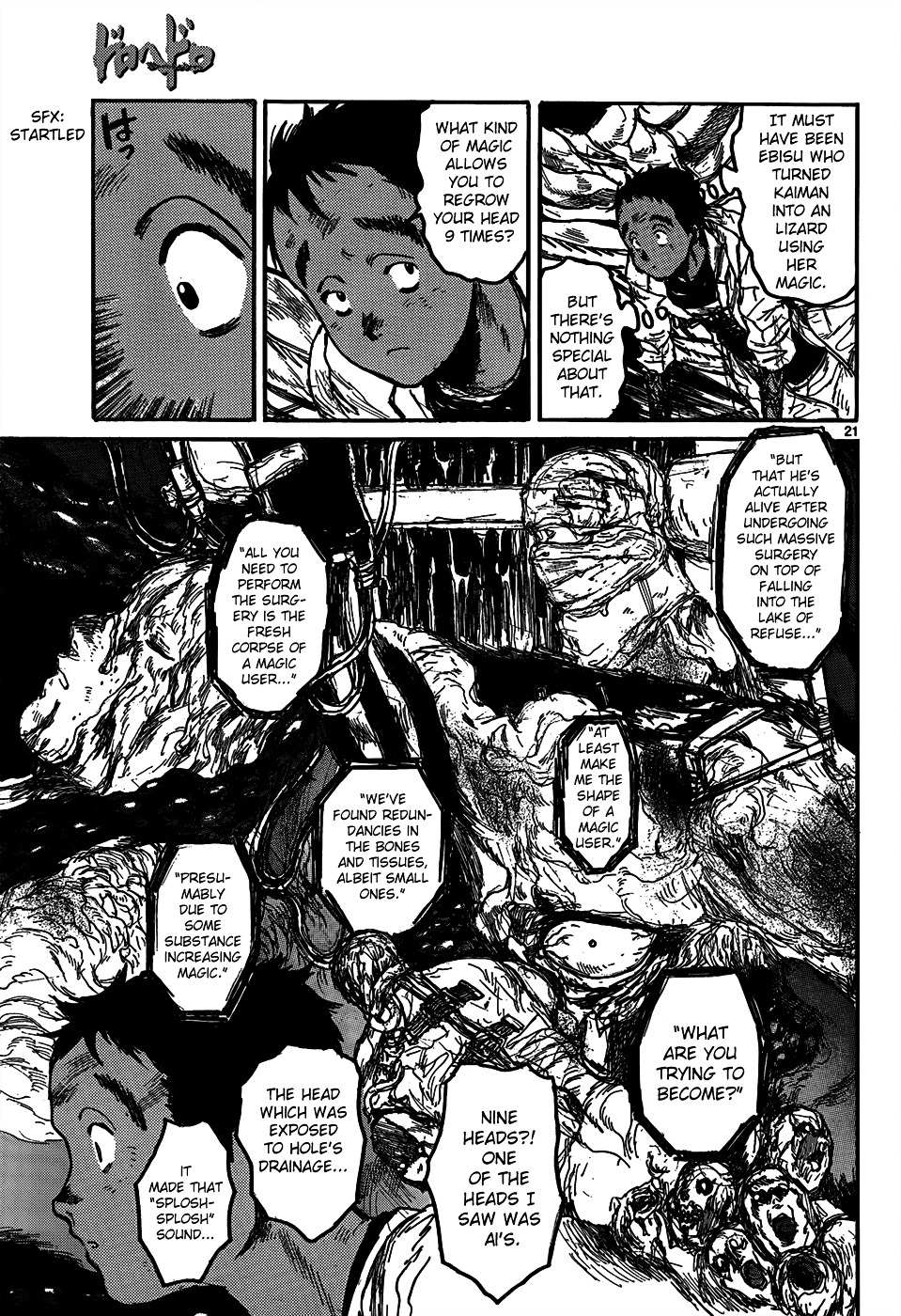 Read Dorohedoro chapter 111 image 21 on Lezhin
