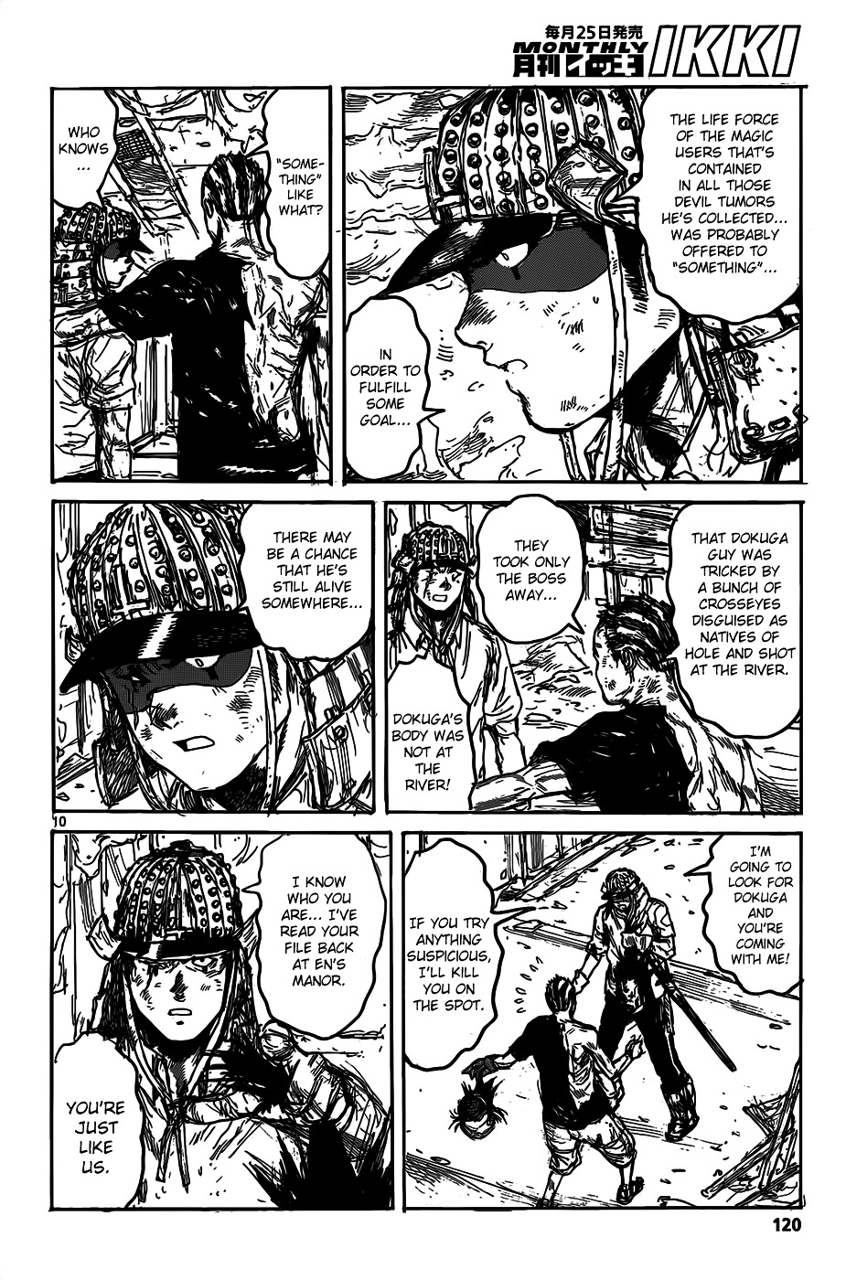 Read Dorohedoro chapter 113 image 11 on Lezhin
