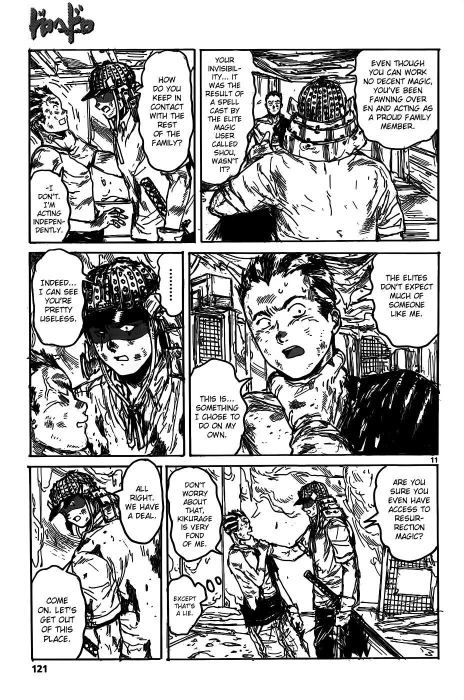Read Dorohedoro chapter 113 image 12 on Lezhin