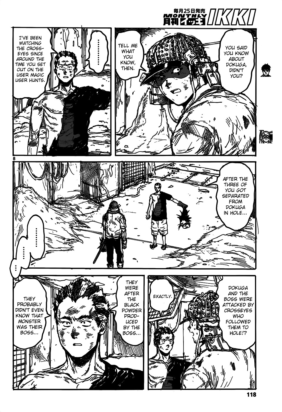 Read Dorohedoro chapter 113 image 9 on Lezhin