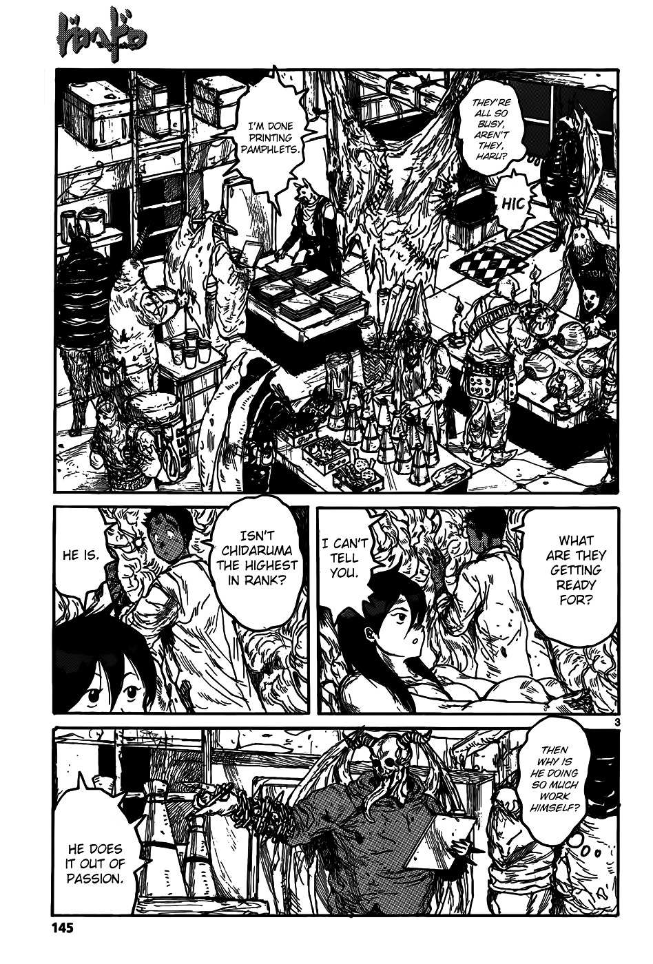 Read Dorohedoro chapter 114 image 4 on Lezhin