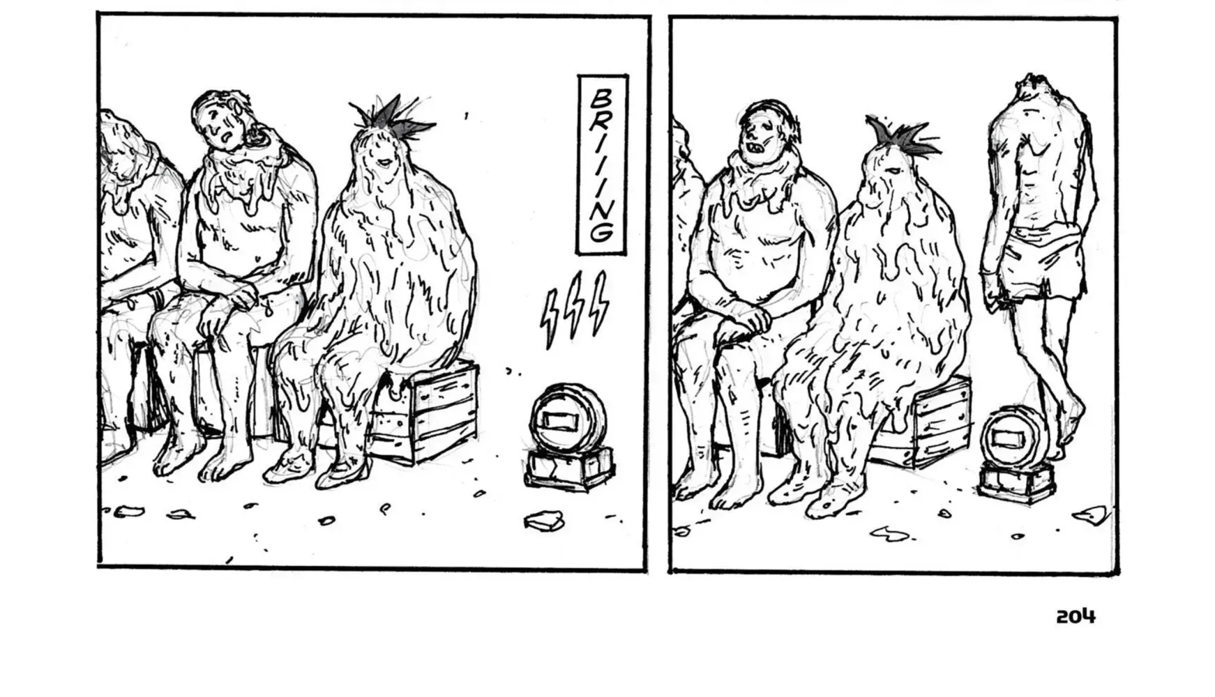 Read Dorohedoro chapter 117.4 image 15 on Lezhin