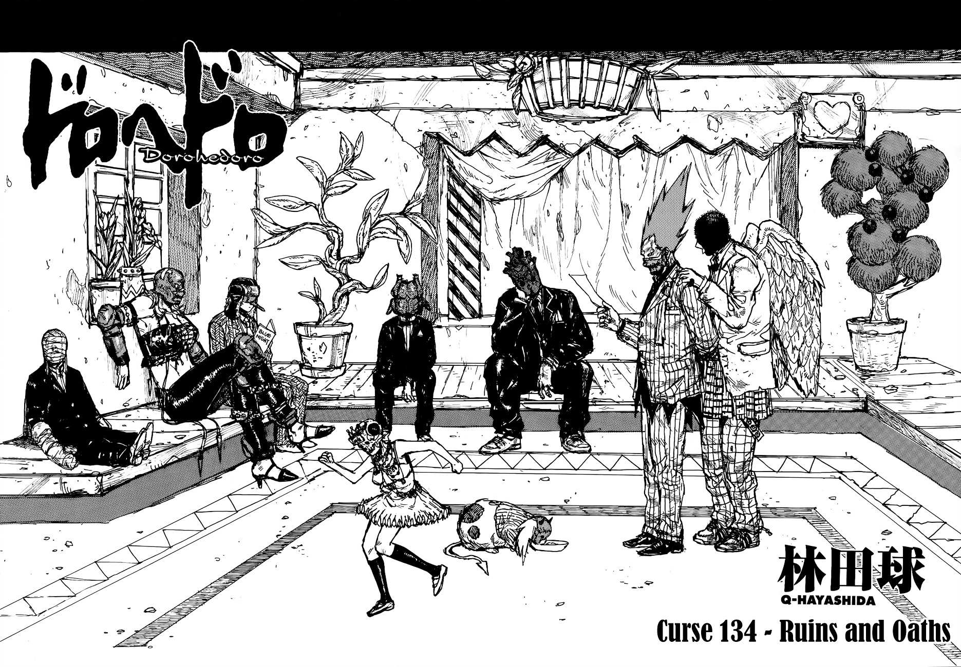 Read Dorohedoro chapter 134 image 2 on Lezhin