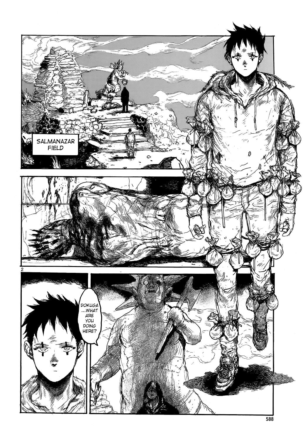 Read Dorohedoro chapter 144 image 2 on Lezhin