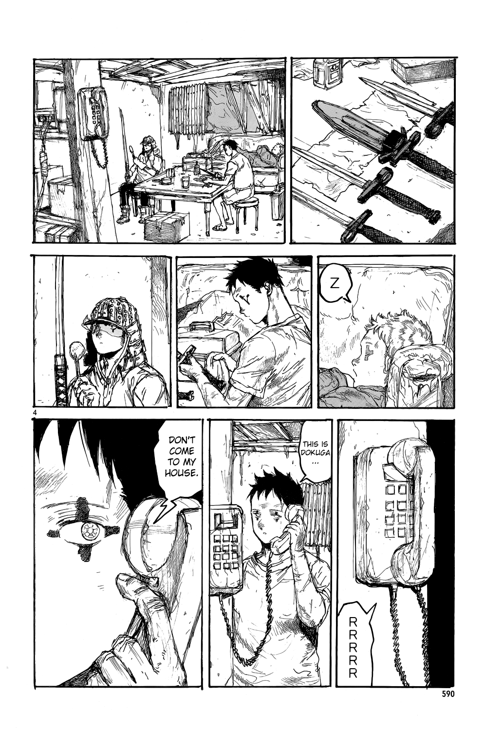 Read Dorohedoro chapter 144 image 4 on Lezhin