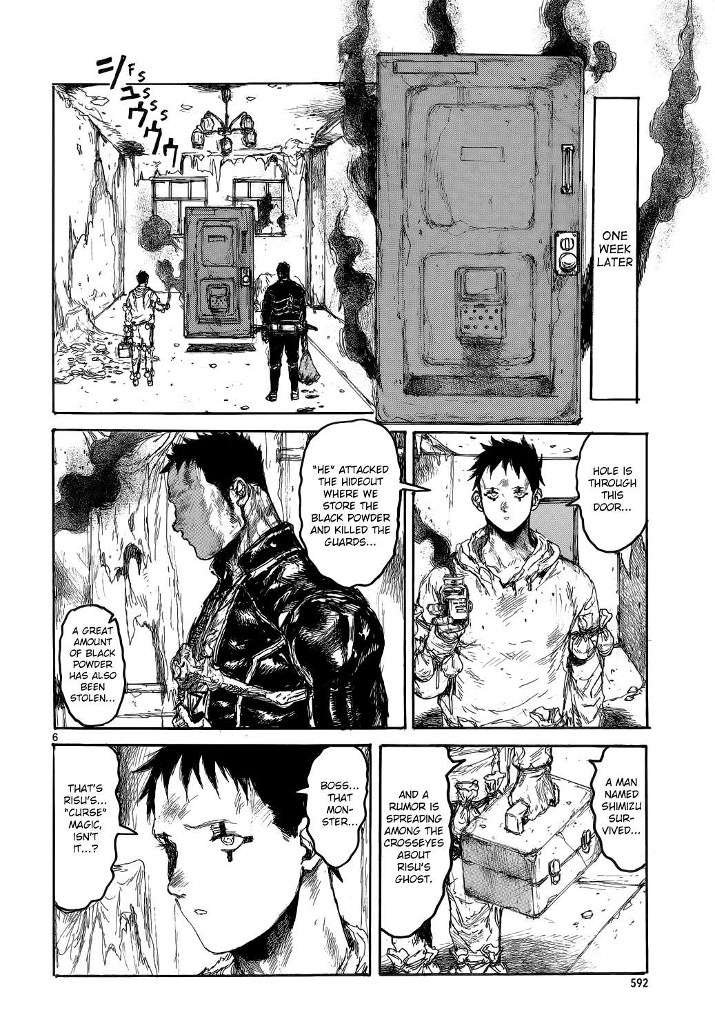 Read Dorohedoro chapter 144 image 6 on Lezhin