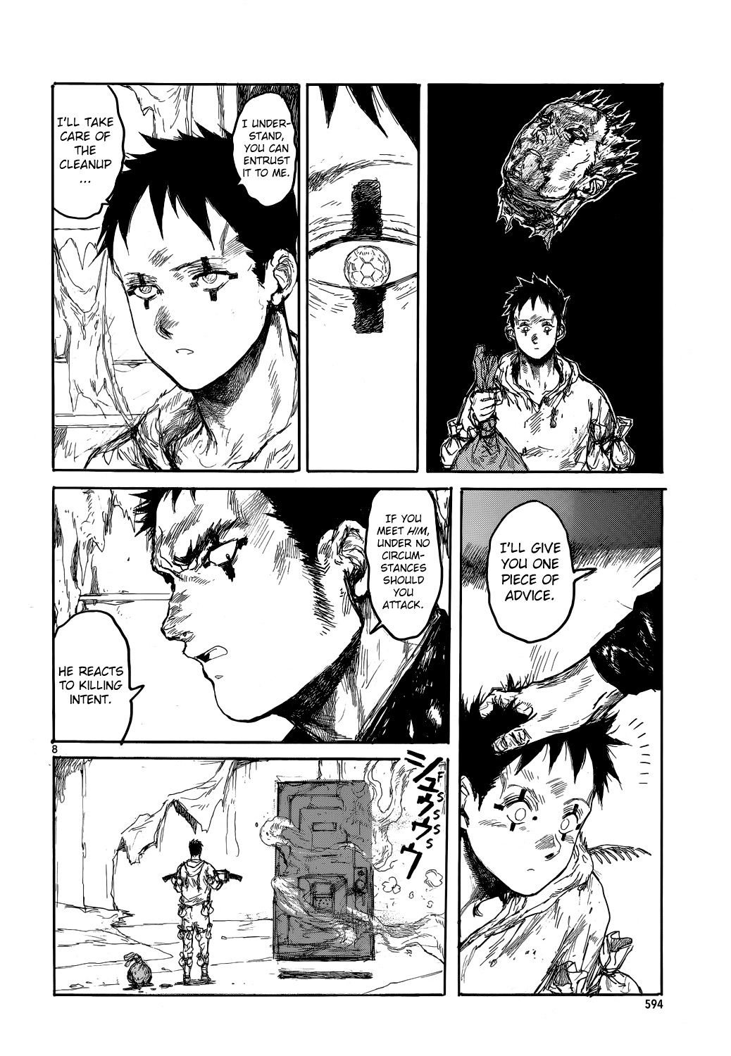 Read Dorohedoro chapter 144 image 8 on Lezhin