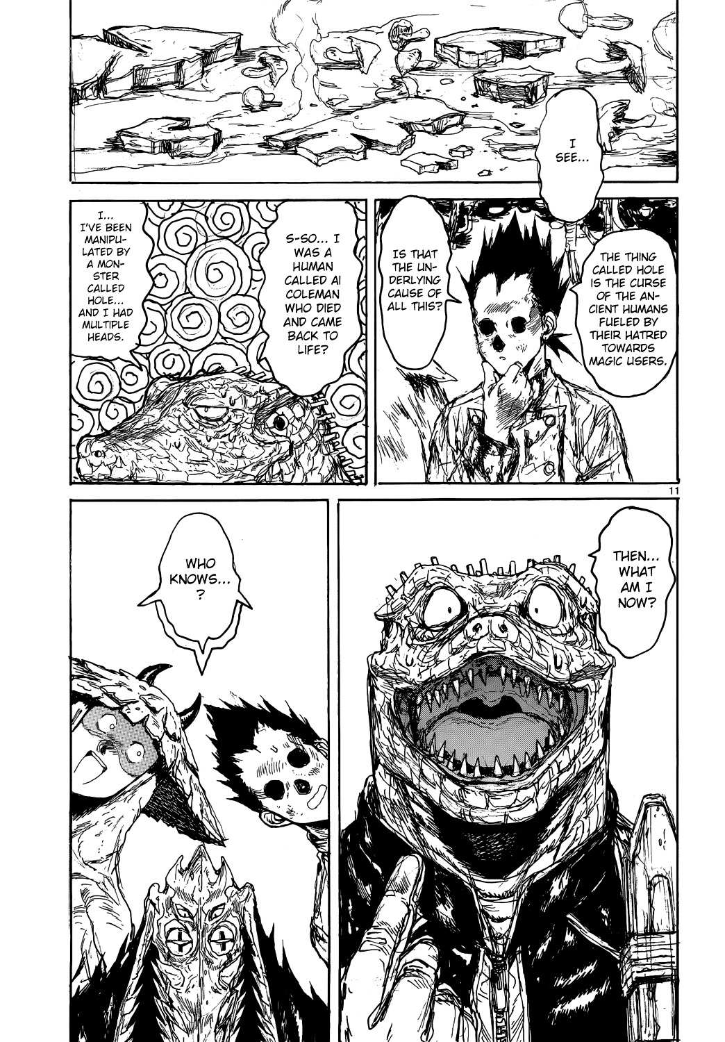 Read Dorohedoro chapter 147 image 11 on Lezhin