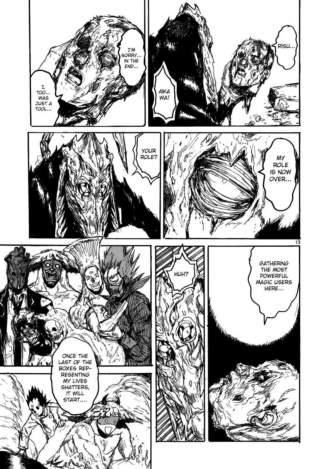 Read Dorohedoro chapter 147 image 13 on Lezhin