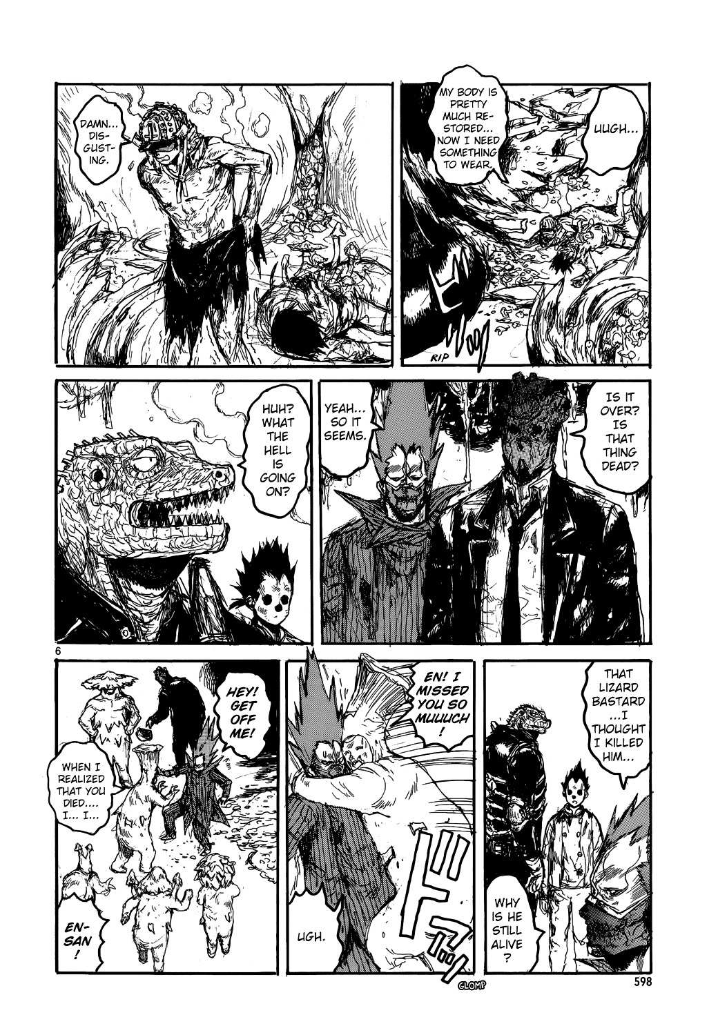 Read Dorohedoro chapter 147 image 6 on Lezhin