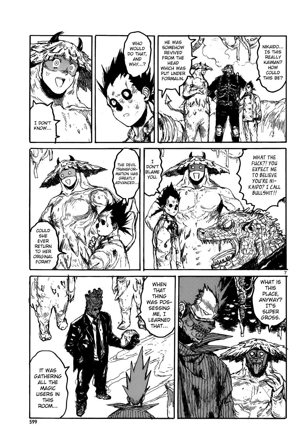 Read Dorohedoro chapter 147 image 7 on Lezhin