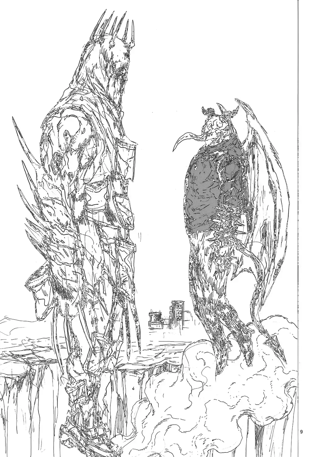 Read Dorohedoro chapter 148.7 image 11 on Lezhin