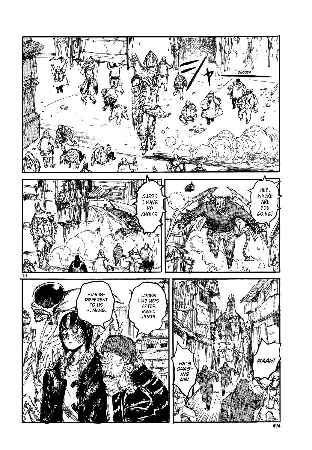 Read Dorohedoro chapter 150 image 11 on Lezhin