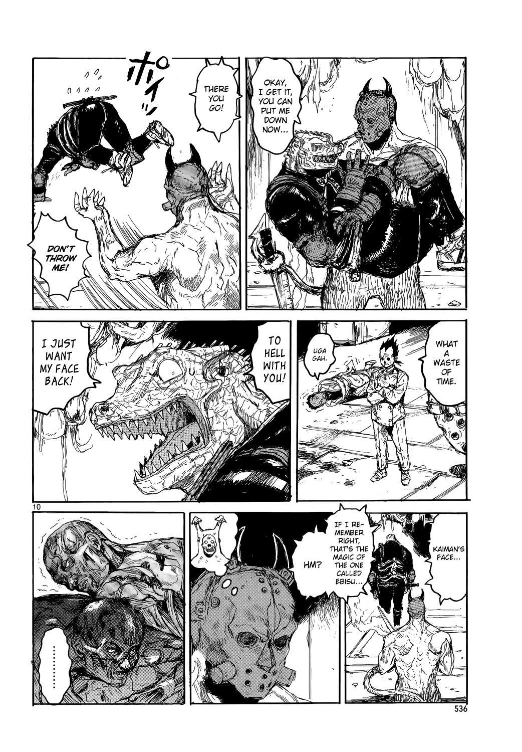 Read Dorohedoro chapter 151 image 10 on Lezhin