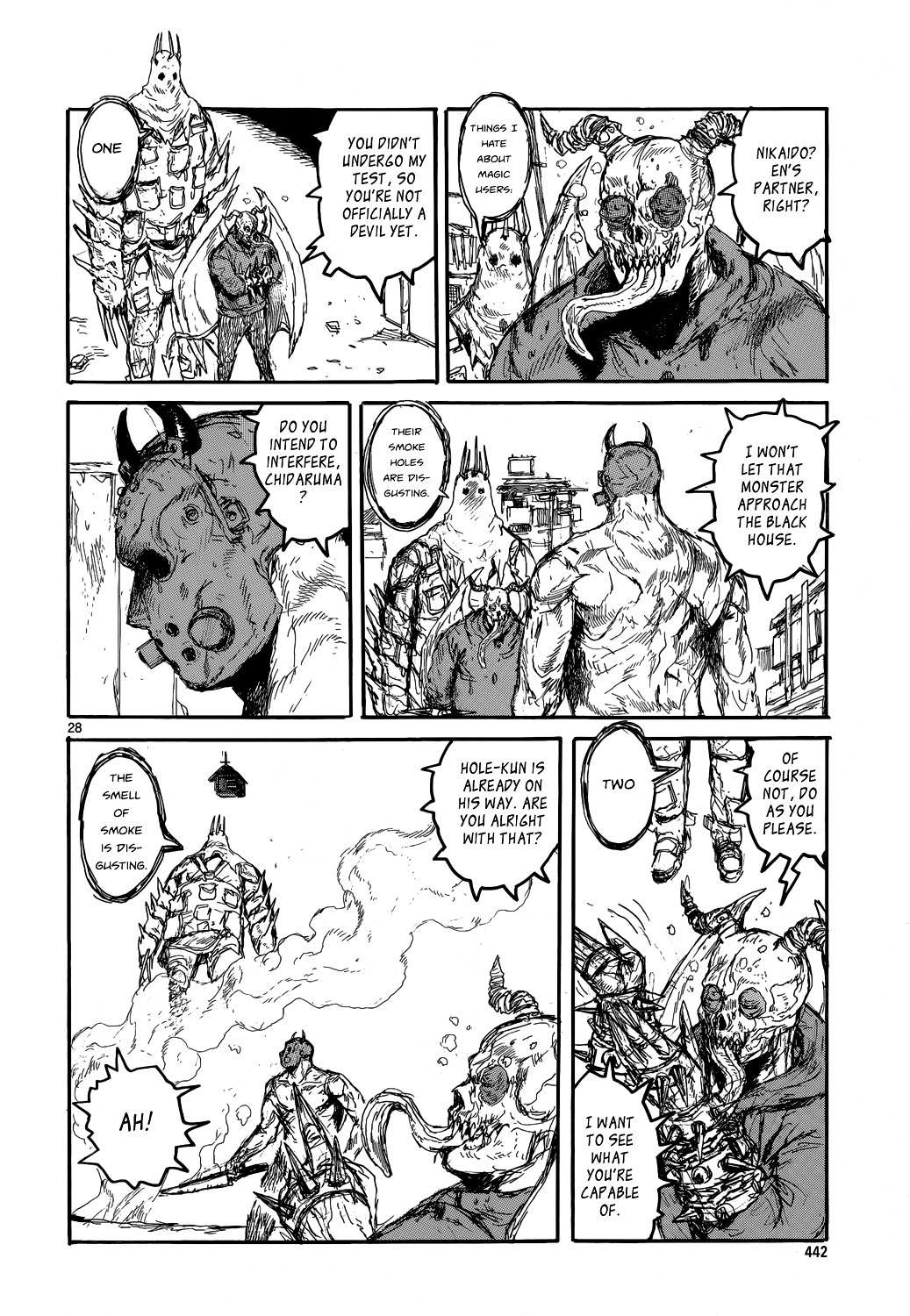 Read Dorohedoro chapter 153 image 27 on Lezhin
