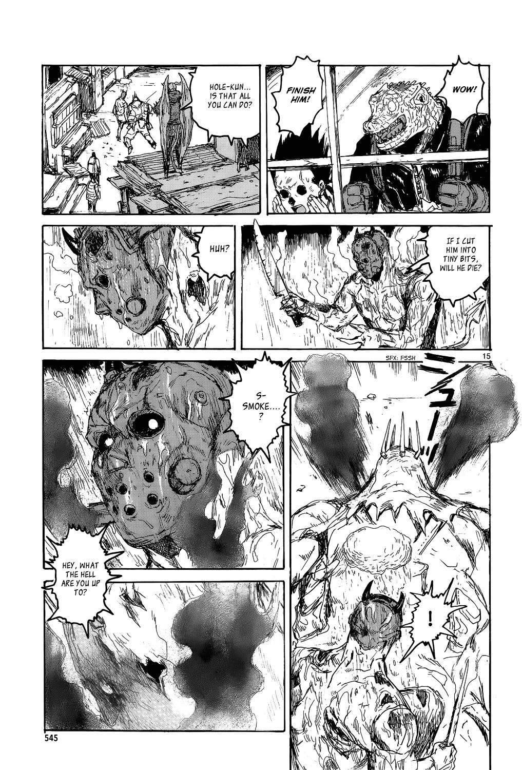 Read Dorohedoro chapter 154 image 16 on Lezhin