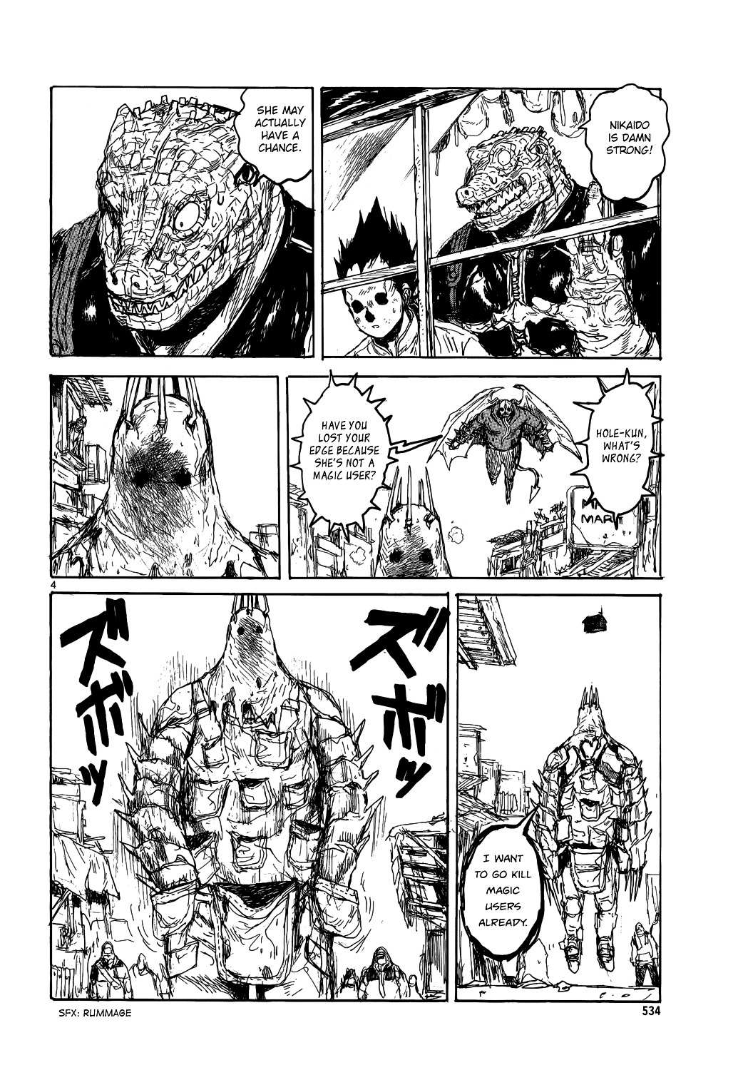 Read Dorohedoro chapter 154 image 5 on Lezhin