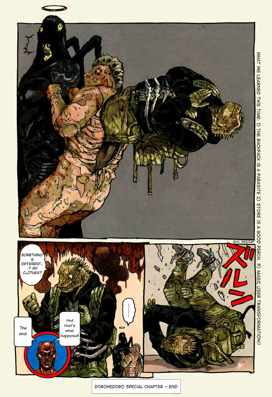 Read Dorohedoro chapter 156.5 image 8 on Lezhin