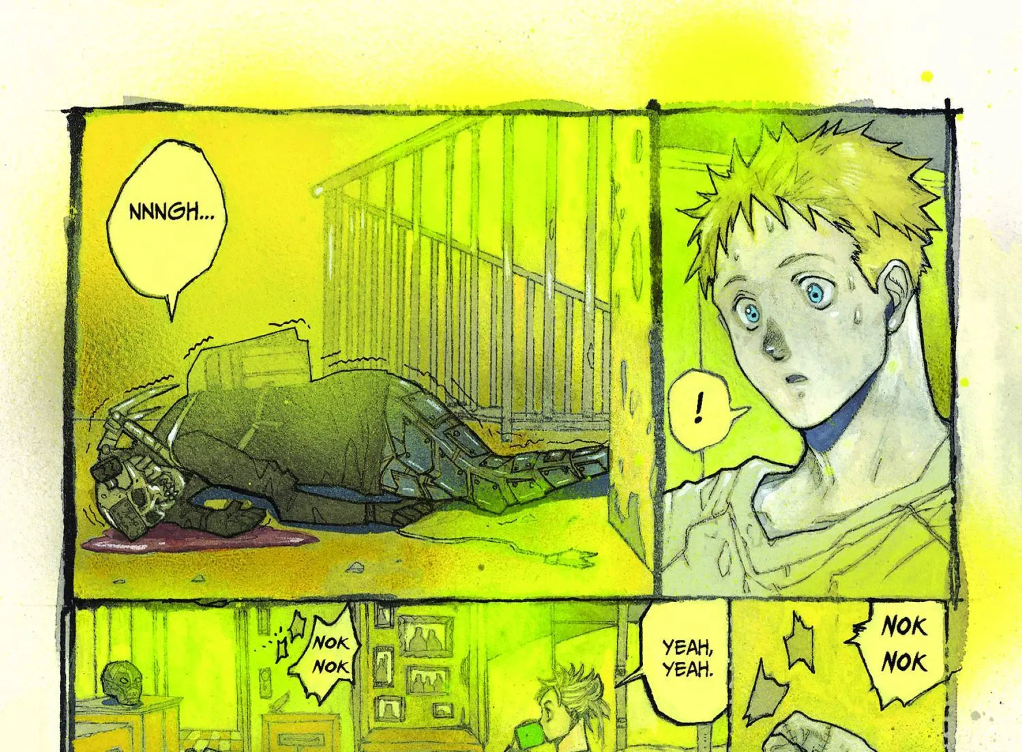 Read Dorohedoro chapter 17.1 image 9 on Lezhin
