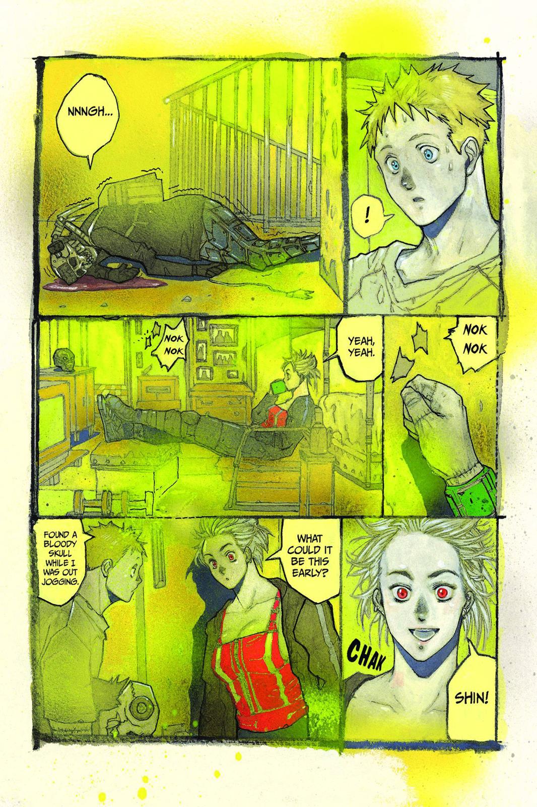Read Dorohedoro chapter 17.5 image 3 on Lezhin