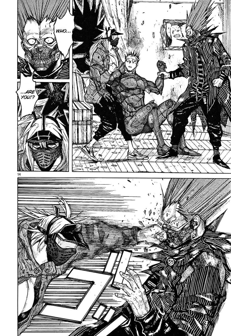 Read Dorohedoro chapter 17 image 14 on Lezhin