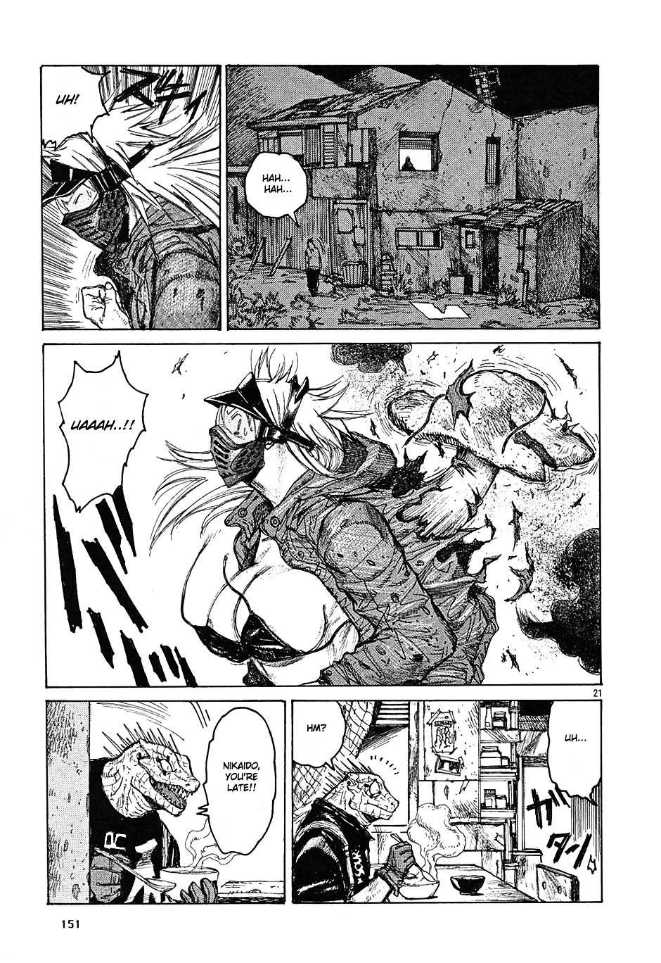 Read Dorohedoro chapter 17 image 21 on Lezhin