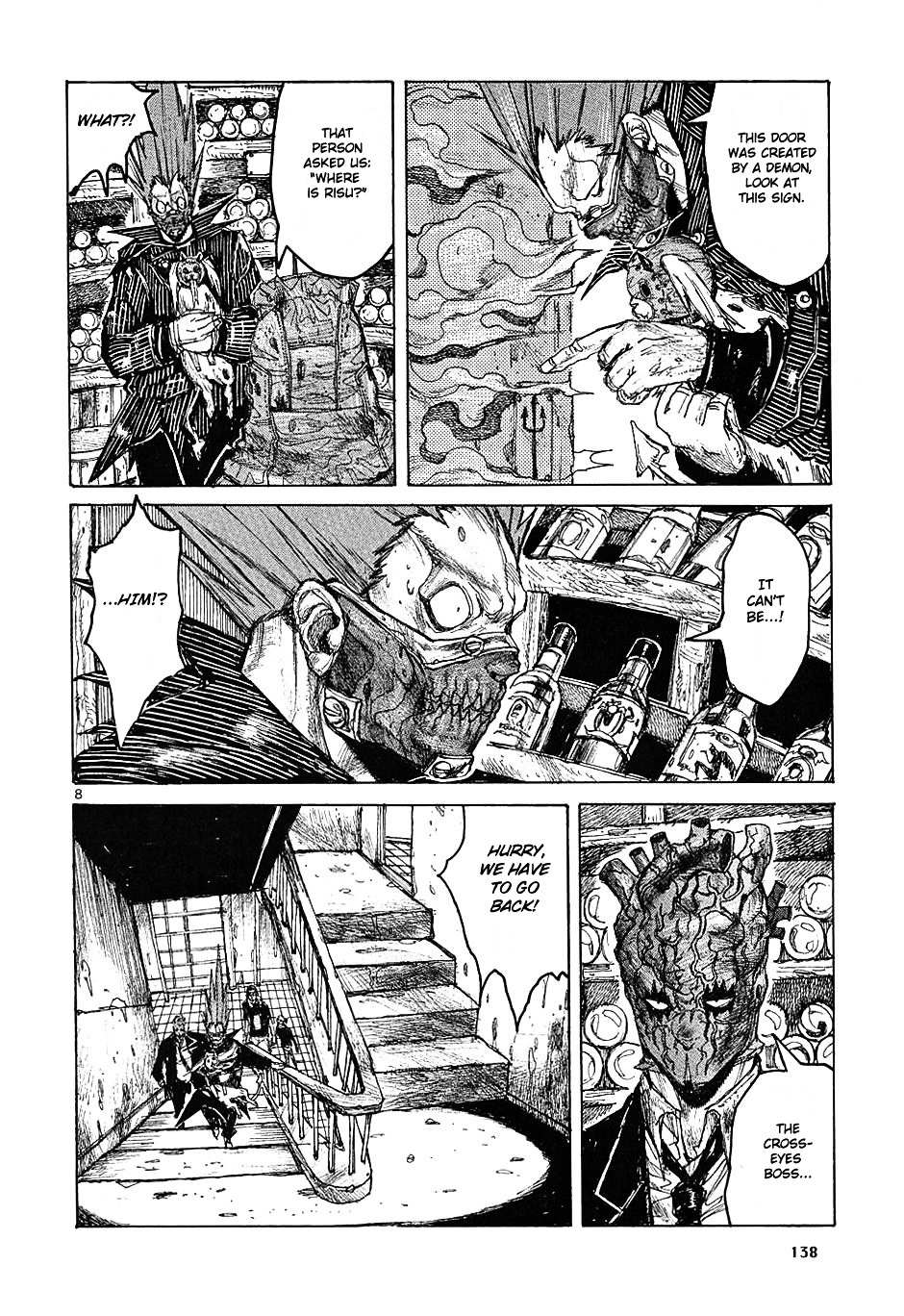 Read Dorohedoro chapter 17 image 8 on Lezhin