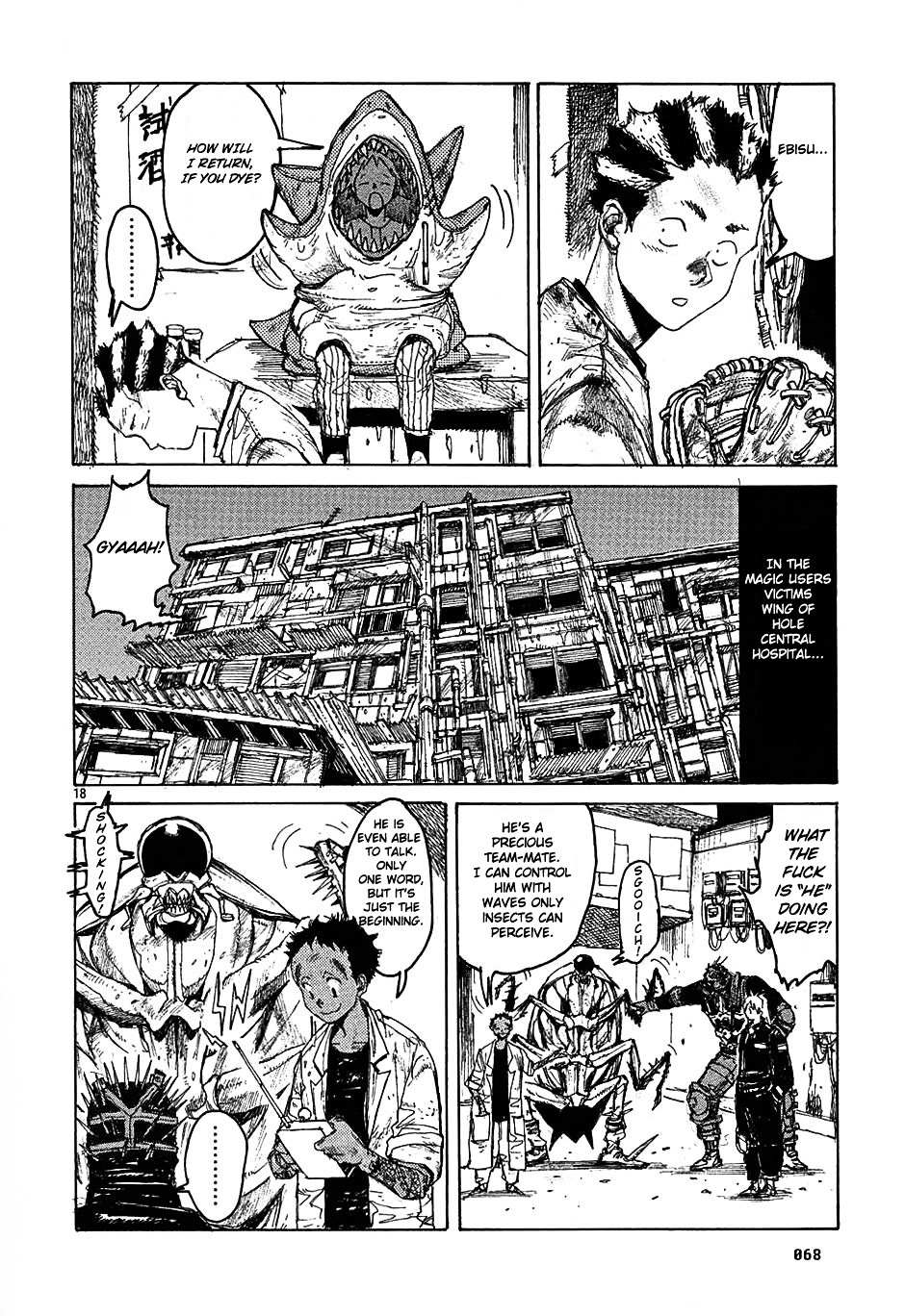 Read Dorohedoro chapter 20 image 17 on Lezhin