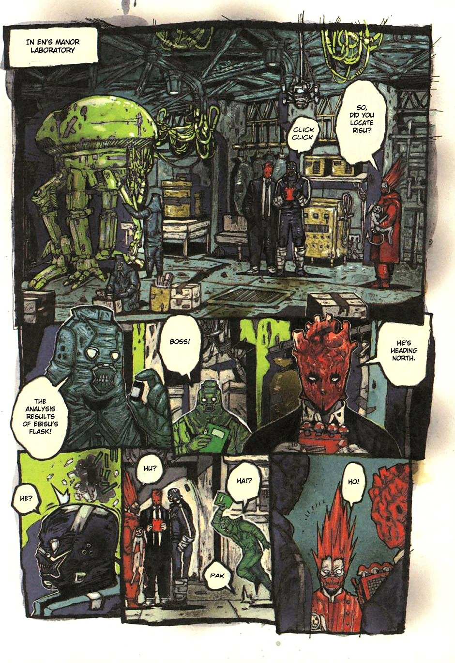 Read Dorohedoro chapter 21 image 2 on Lezhin
