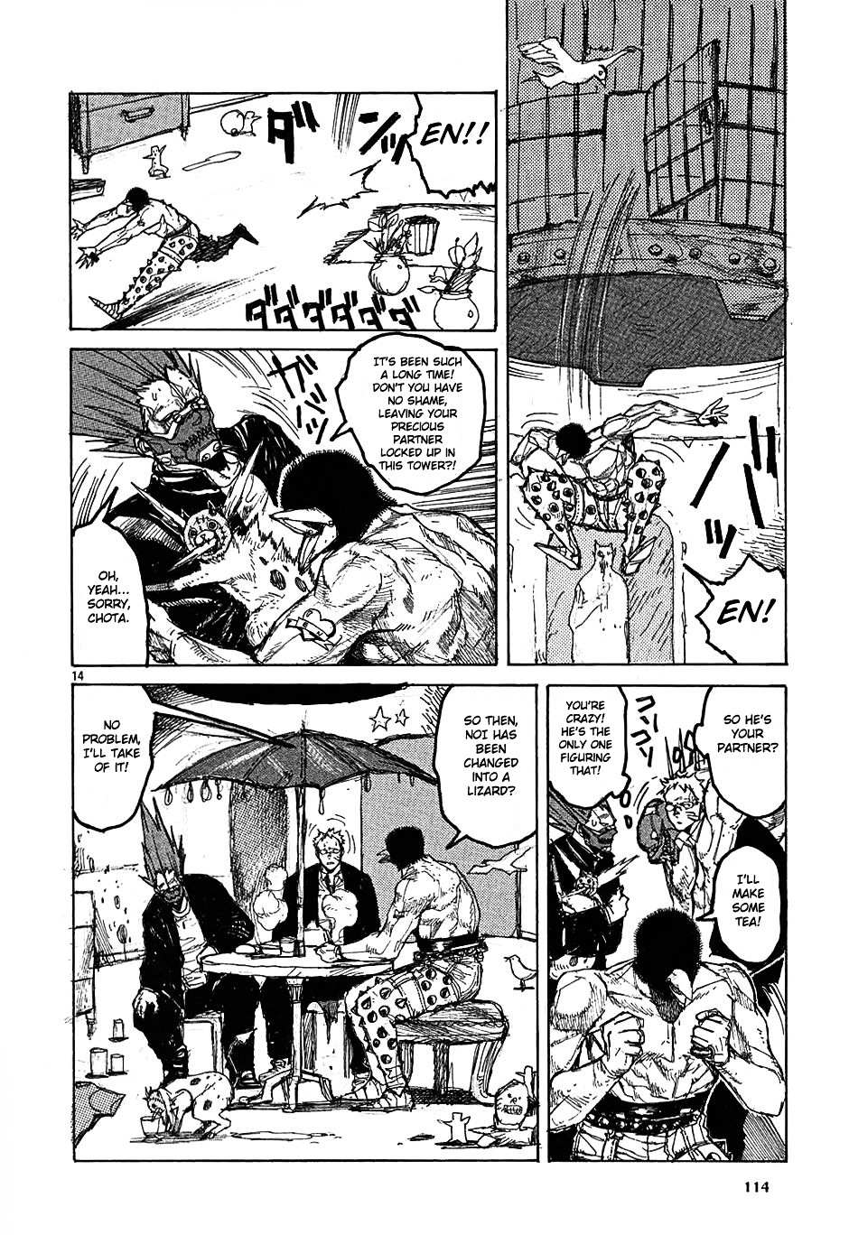 Read Dorohedoro chapter 22 image 14 on Lezhin