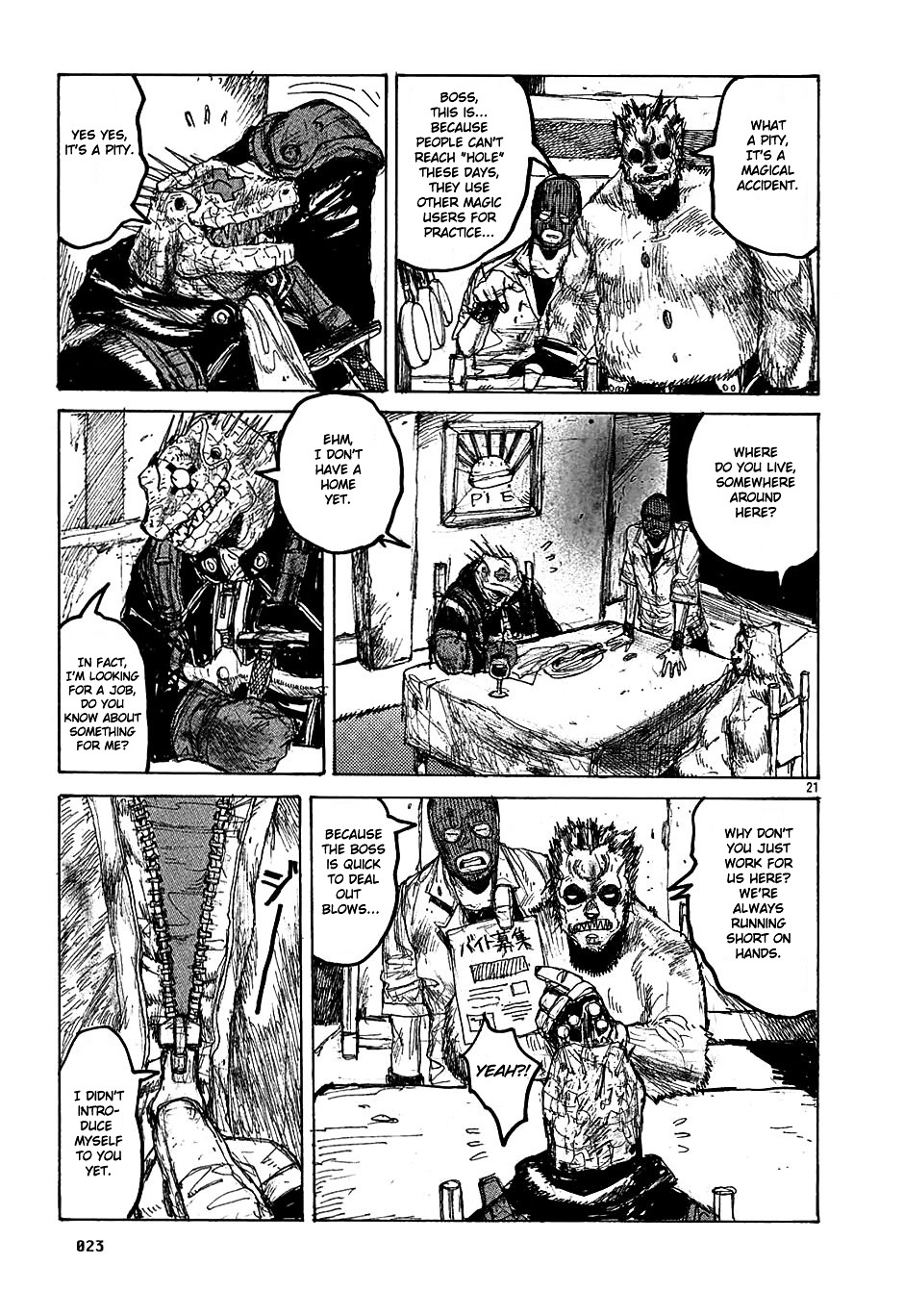 Read Dorohedoro chapter 24 image 24 on Lezhin